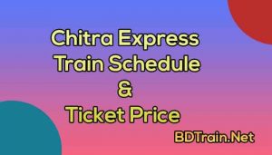 chitra express train schedule and ticket price