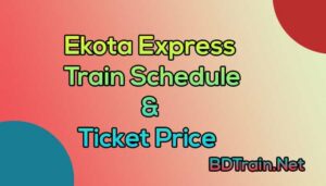 ekota express train schedule and ticket price