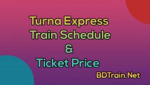 turna express train schedule and ticket price